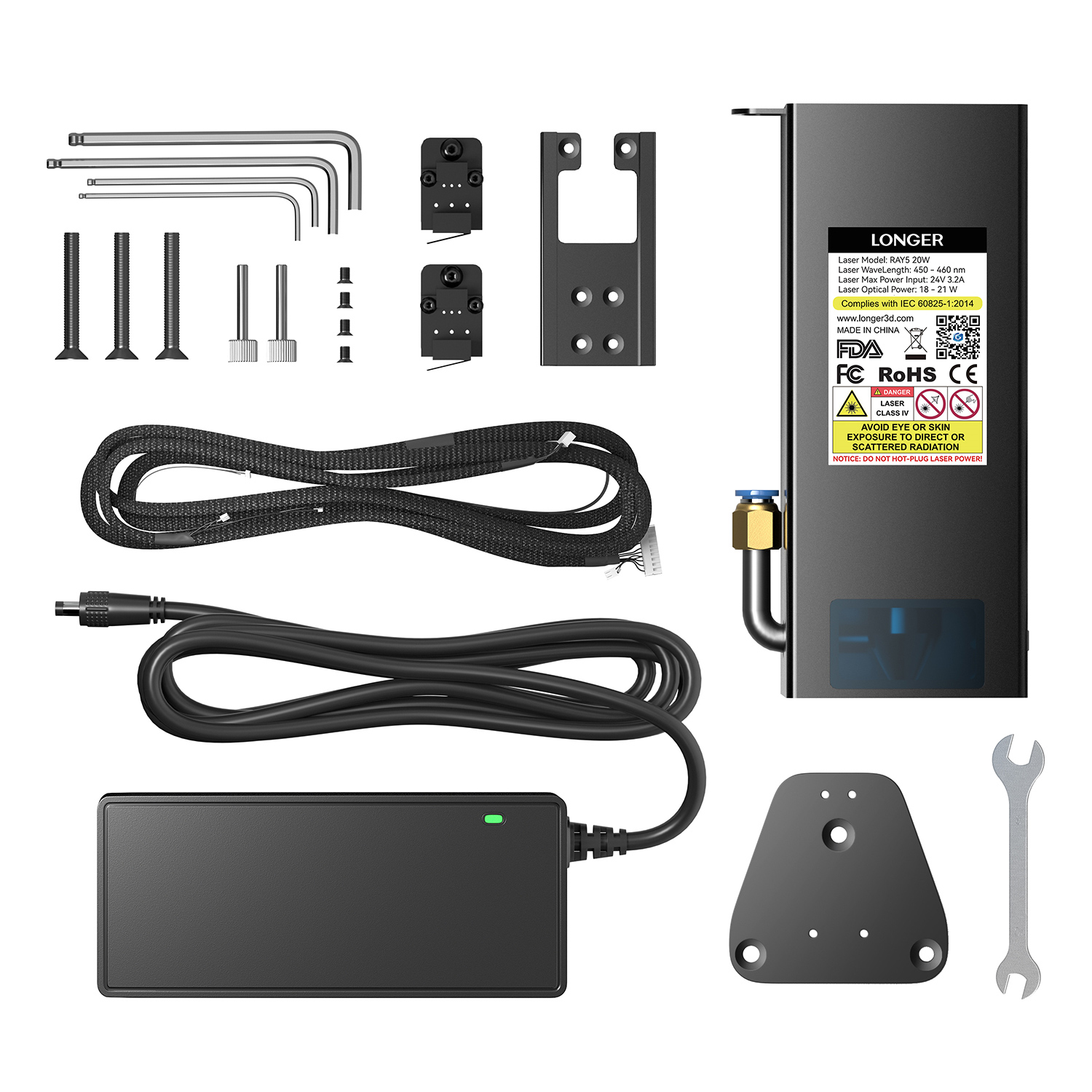 Diode Laser Module - Longer RAY5 20W Laser Engraver Cutter
