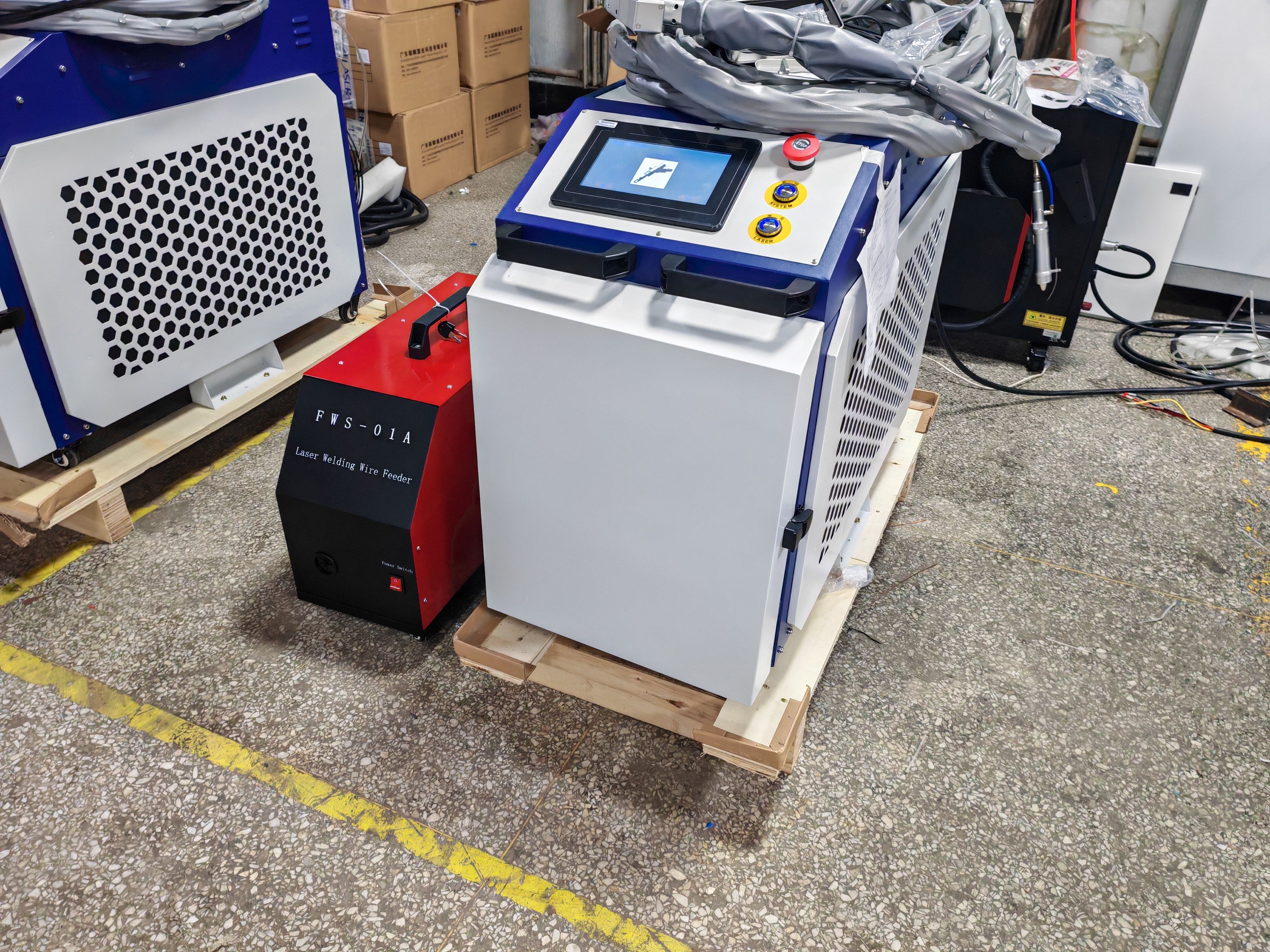 Industrial Grade Laser Welder - Portable 4-in-1 Industrial-Grade Laser Welder High-Precision