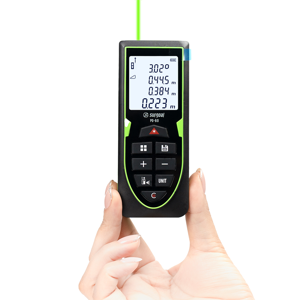 Green Laser Distance Meter 120 - Industrial Laser Tape Measure review and price