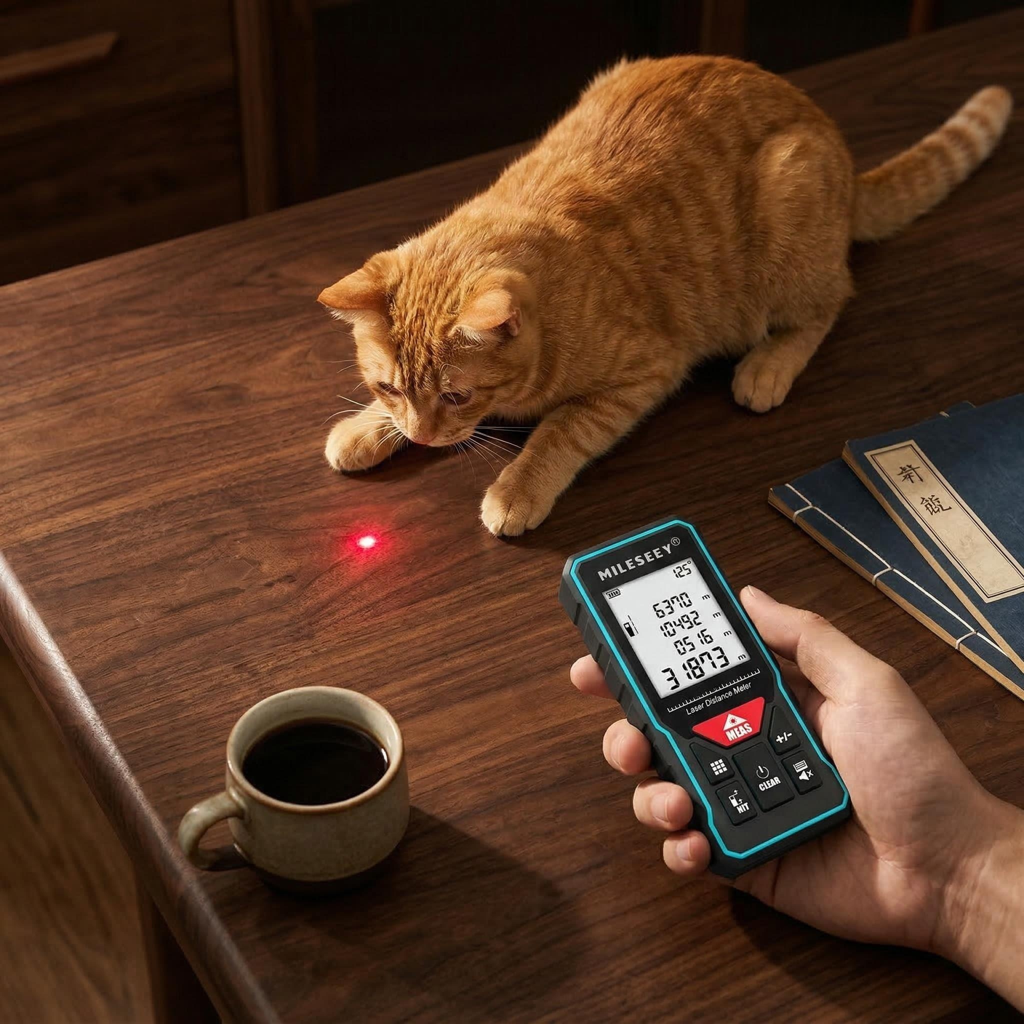 Mileseey Laser Rangefinder X5  - Industrial Laser Tape Measure review and price