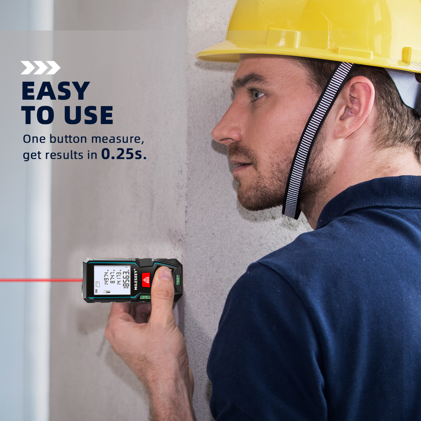 Mileseey Laser Rangefinder X5  - Industrial Laser Tape Measure review and price