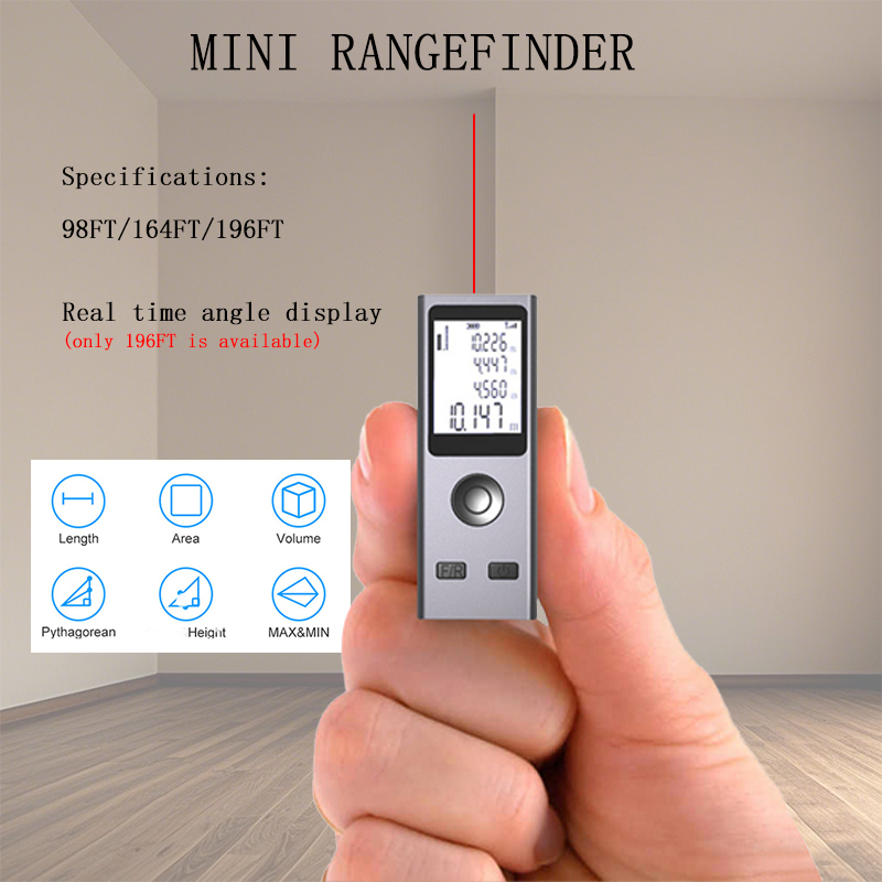 Mini Laser Rangefinder Digital - Industrial Laser Tape Measure review and price