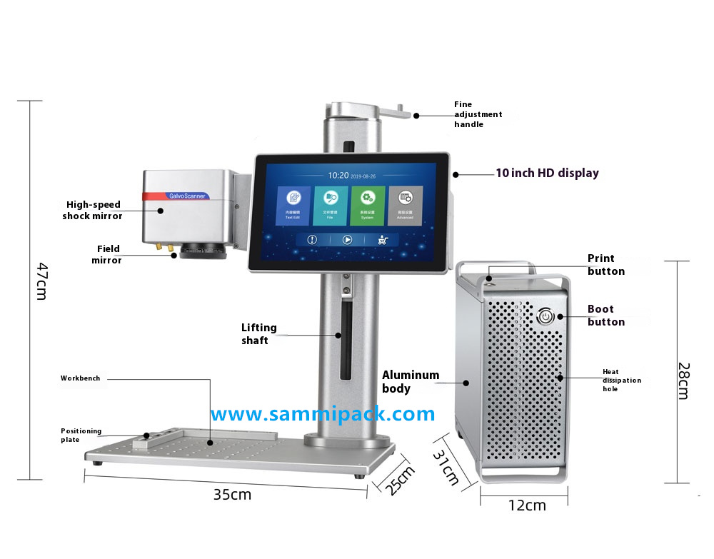 Upgraded Industrial Fiber Lase - Industrial Laser Machine Price review and price