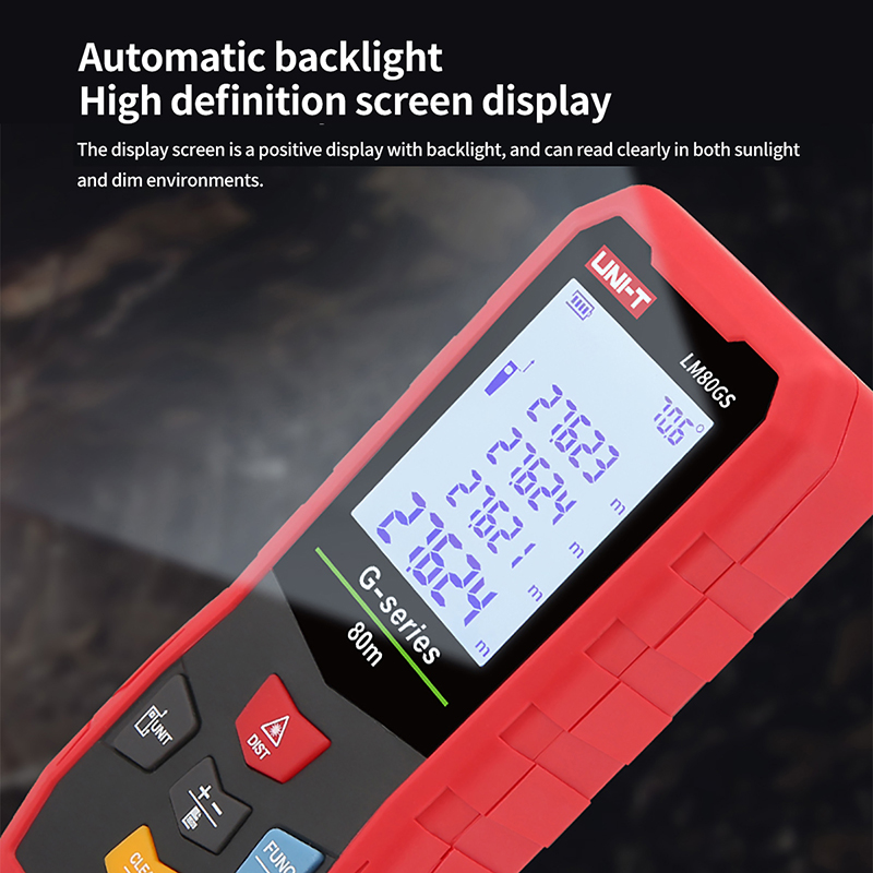 UNI-T Laser Distance Meter LM- - Industrial Laser Tape Measure review and price