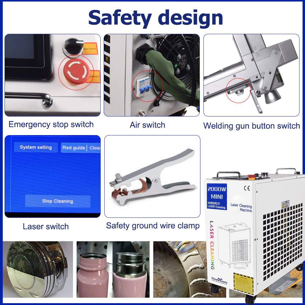 2000W Cleaning Machine Fiber L - Industrial Laser Rust Removal Machine review and price