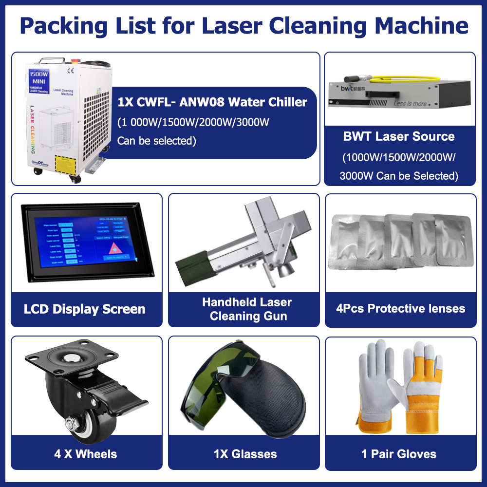 2000W Cleaning Machine Fiber L - Industrial Laser Rust Removal Machine review and price