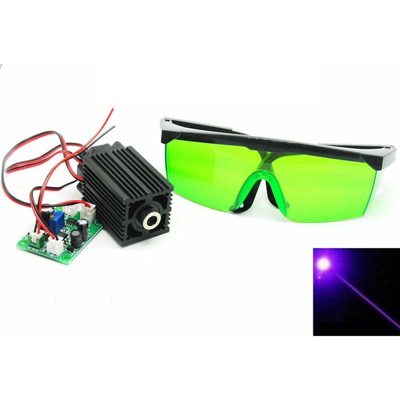 High Power 405nm 100mW Violet/ - Diode Laser Module review and price