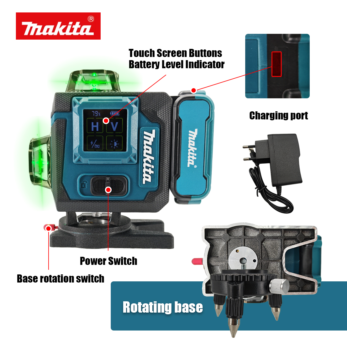 Makita Digital Laser Level 360 - Industrial Laser Cleaning review and price
