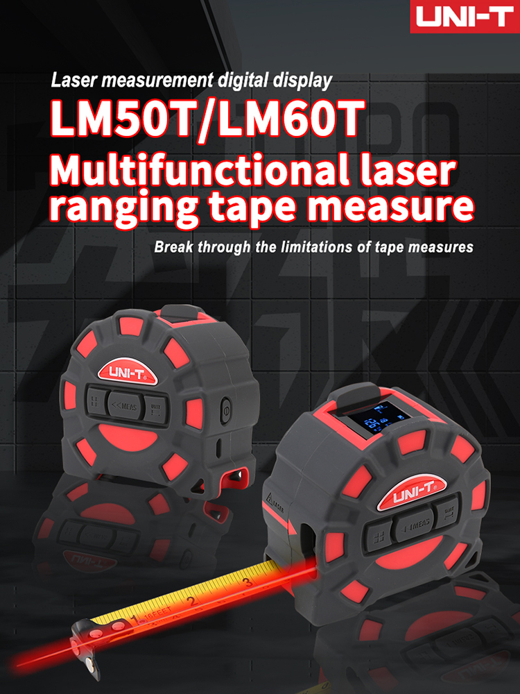 UNI-T 50M 60M Laser Tape Measu - Industrial Laser Tape Measure review and price