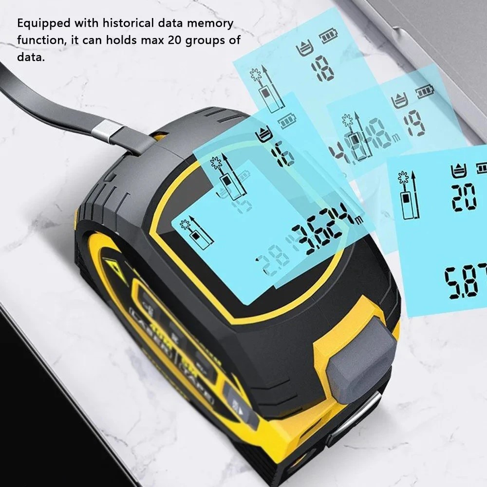 Laser Tape Measure 3 In 1 Digi - Industrial Laser Tape Measure review and price