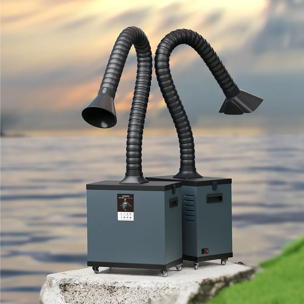 KNOKOO 200W Industrial Dust Fi - Industrial Laser Fume Extractor review and price
