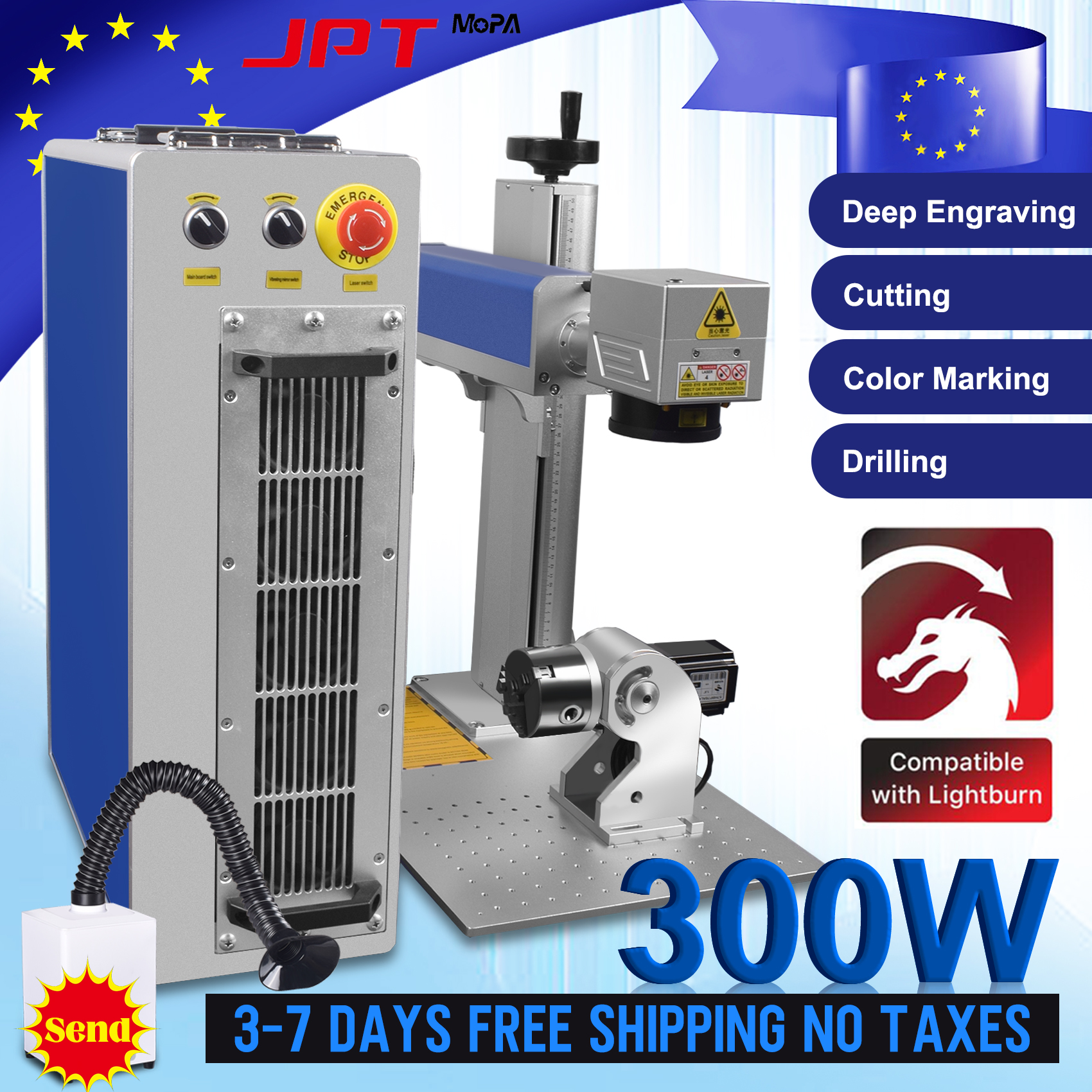 JPT Mopa Laser Marking Machine - Industrial Laser Technology review and price
