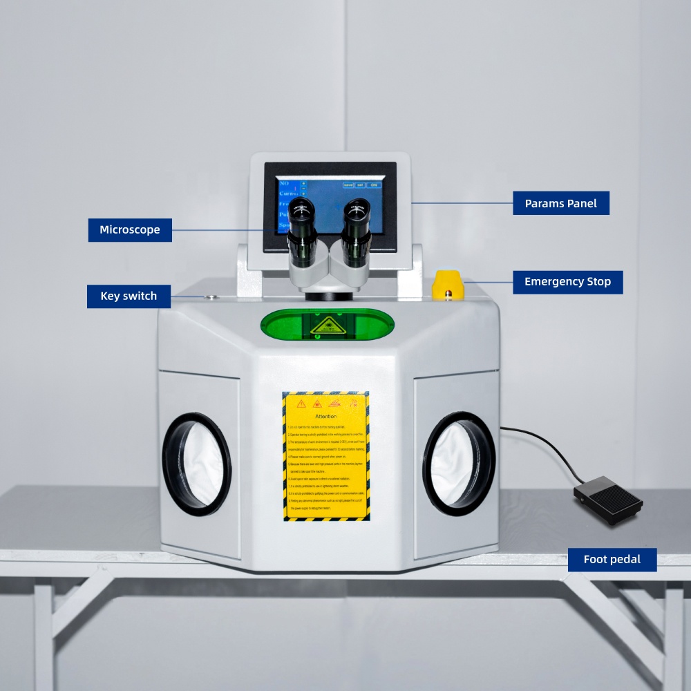 Jewelry Laser 200W Mini Deskto - Industrial Yag Laser review and price