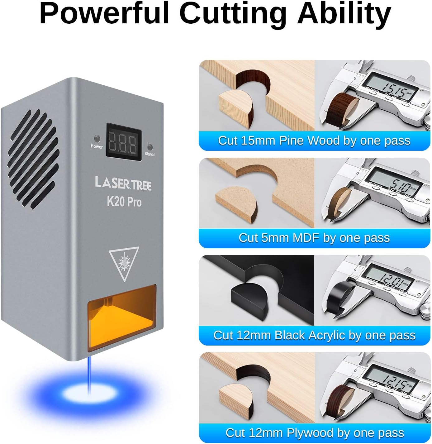 LASER TREE Laser Module, 20W(2 - Diode Laser Module review and price