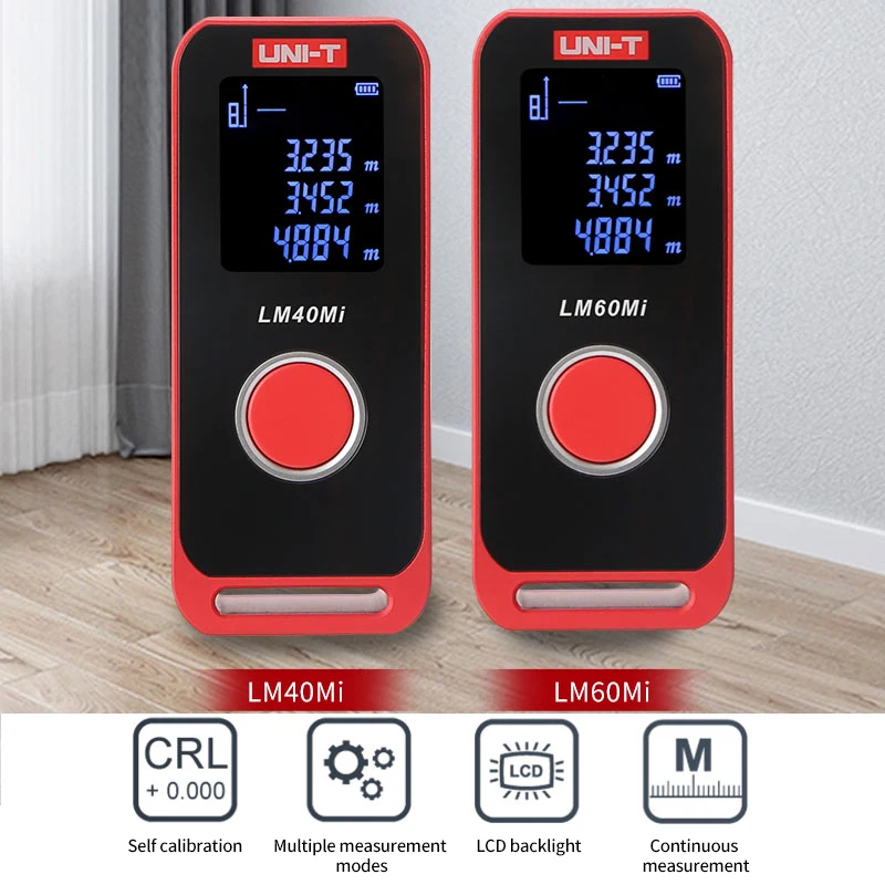 UNI-T Laser Distance Meter 40m - Industrial Laser Tape Measure review and price