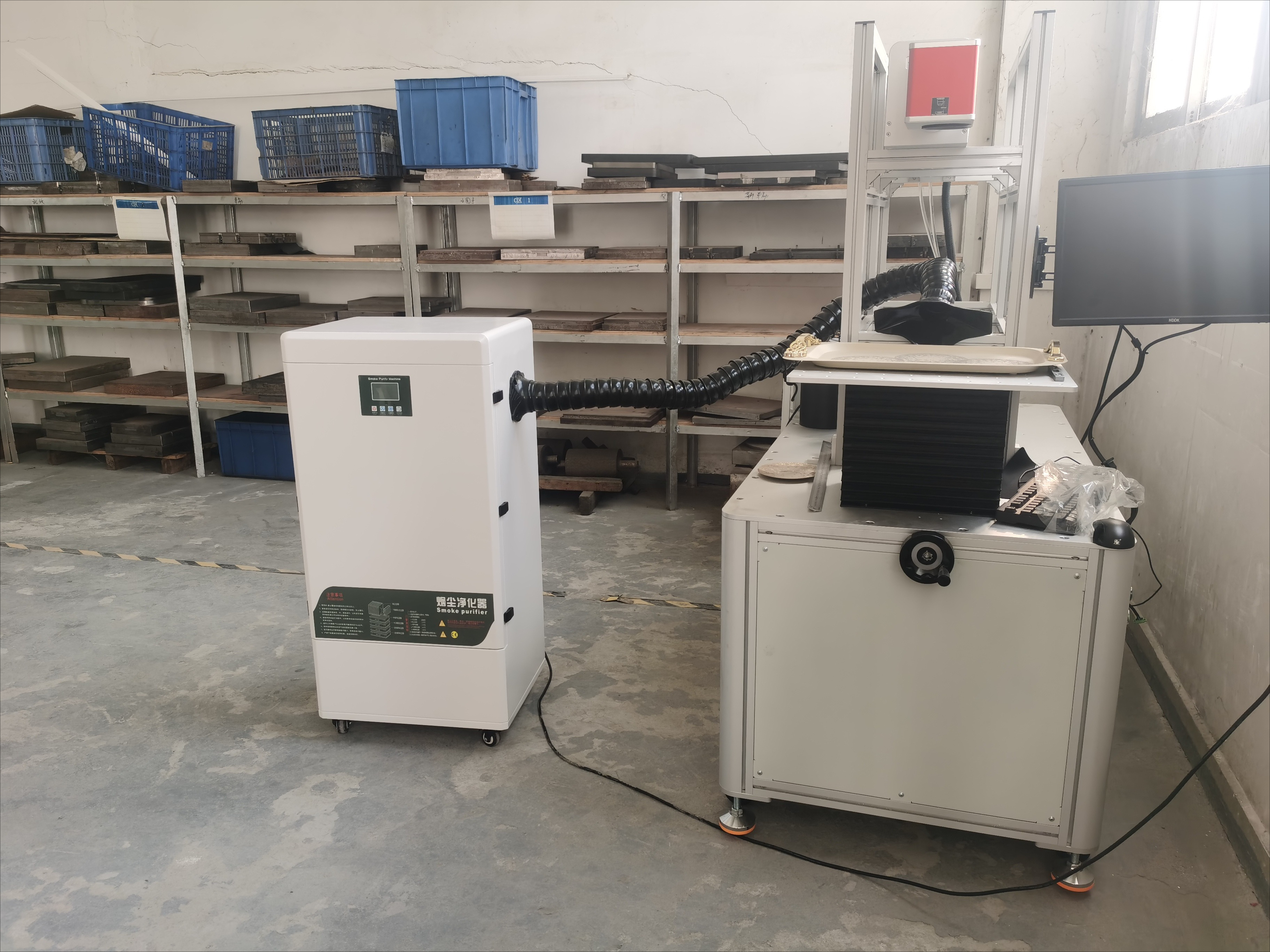 Industrial laser cutting flue  - Industrial Laser Fume Extractor review and price