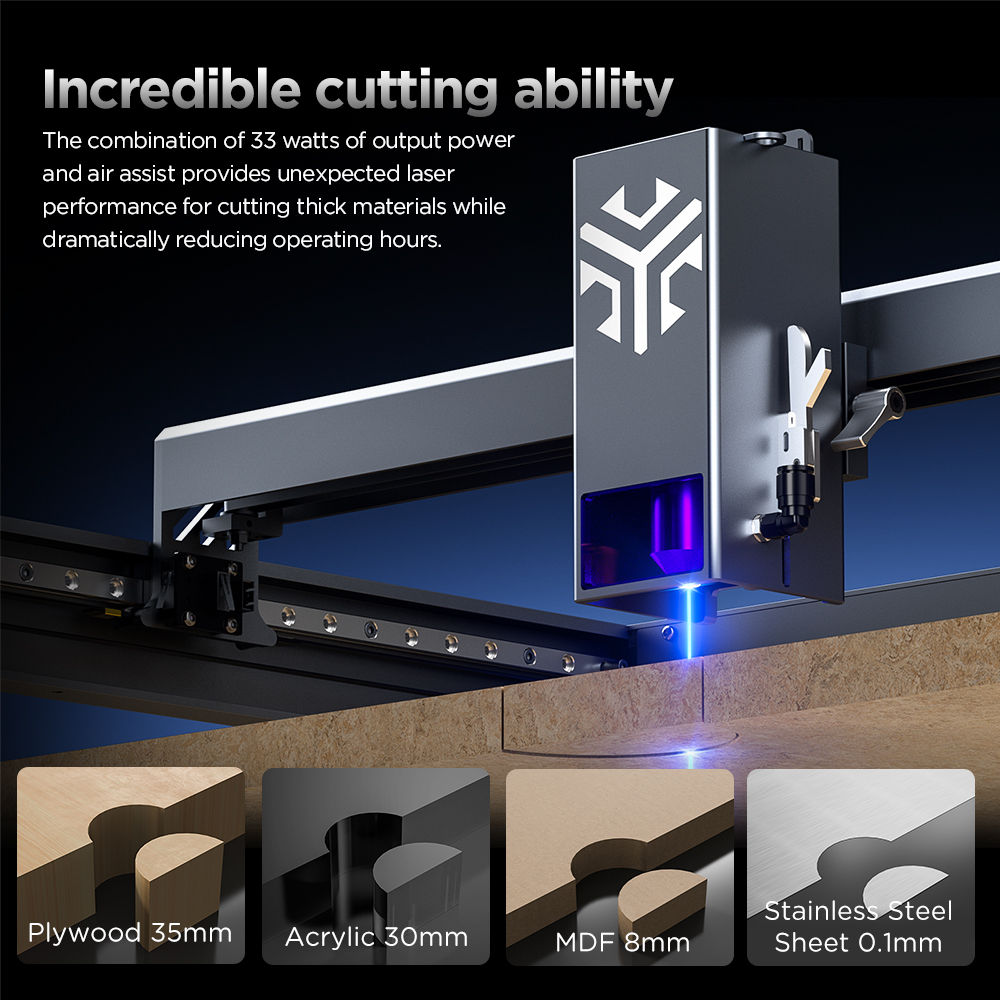 ACMER P2 Laser Engraver 33W 20 - Industrial Laser Technology review and price