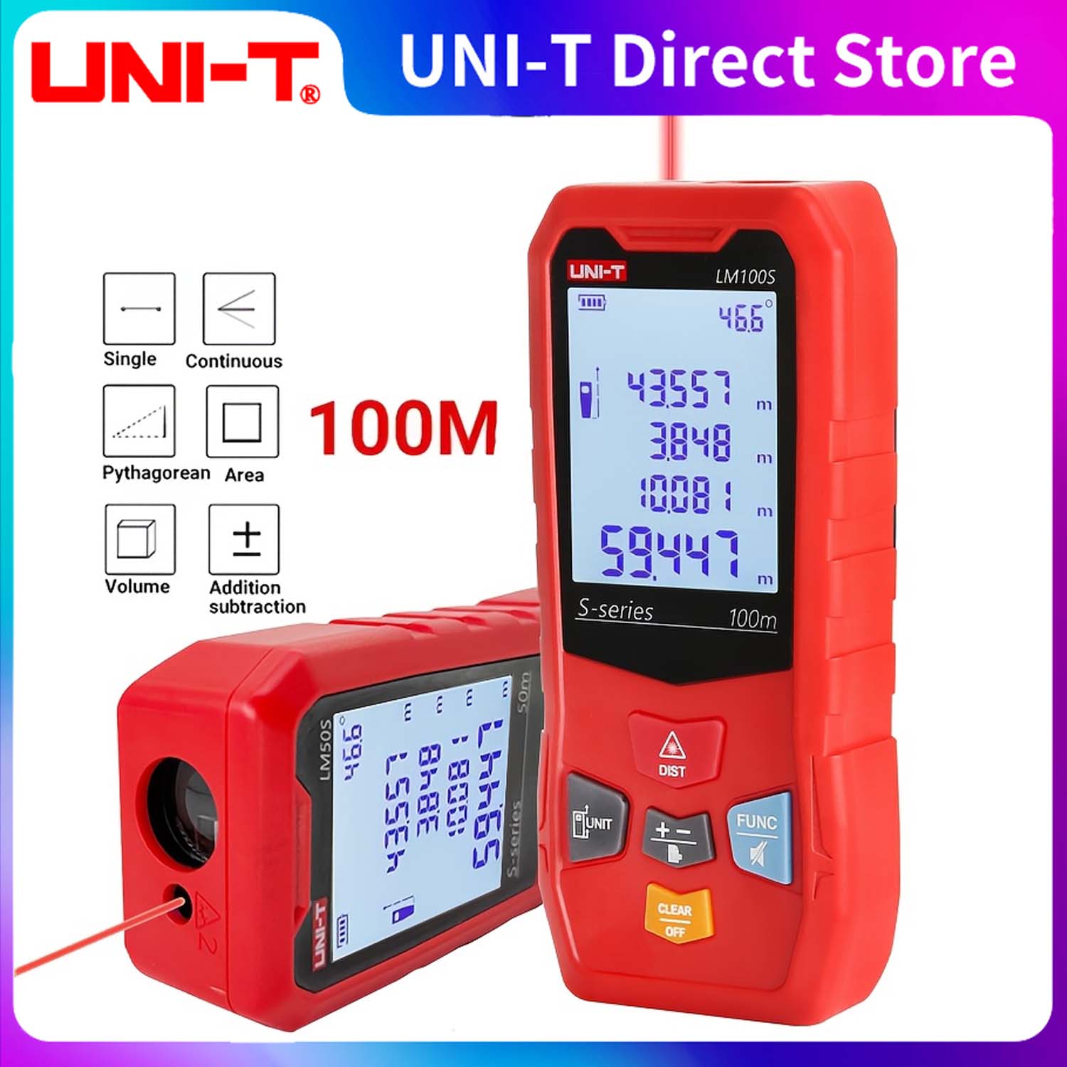 UNIT Laser Rangefinder LM40S/6 - Industrial Laser Tape Measure review and price