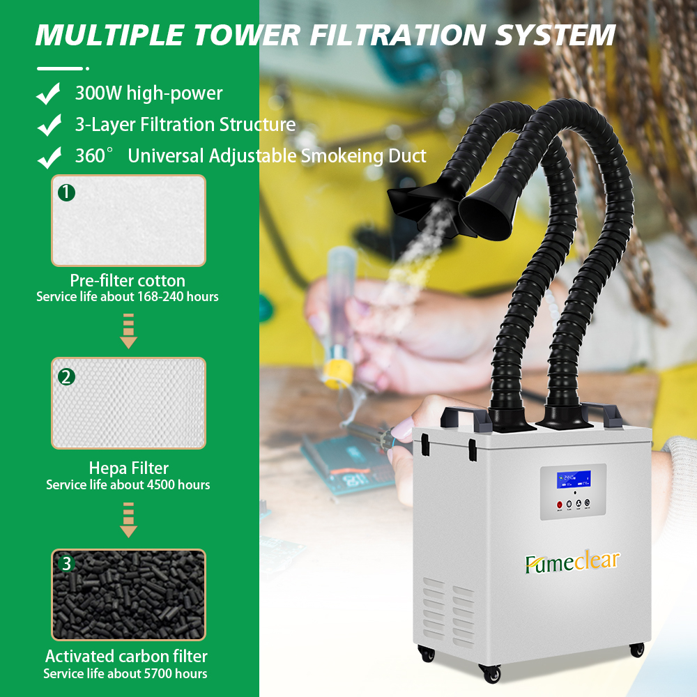 CE Approved Portable Fume Extr - Industrial Laser Fume Extractor review and price